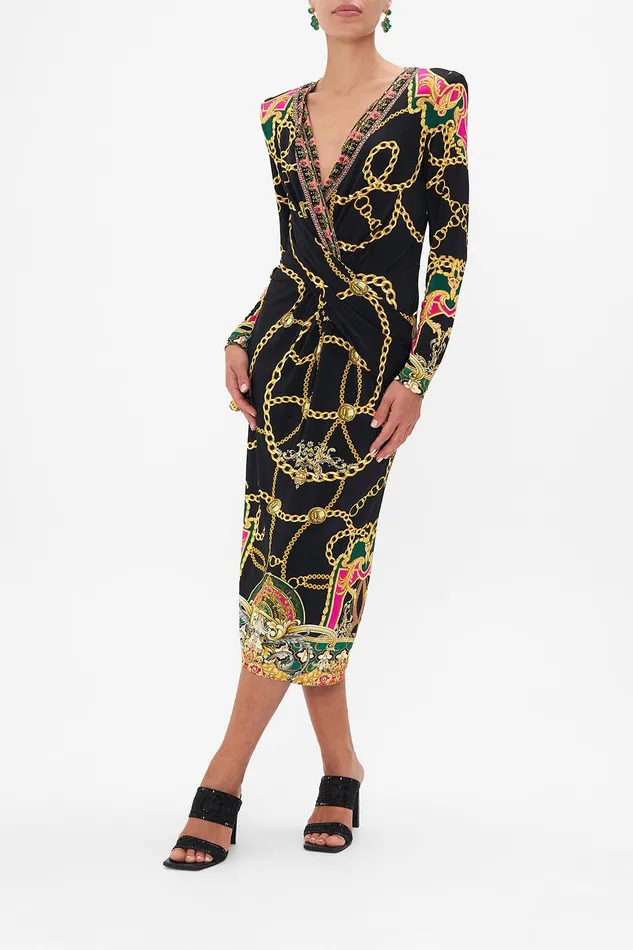 Camilla Midi Dresses Vneck Midi Cross Front Dress Jealousy And Jewels 8211 Womens Camilla Midi Dresses Vneck Midi Cross Front Dress Jealousy And Jewels 8211 Womens