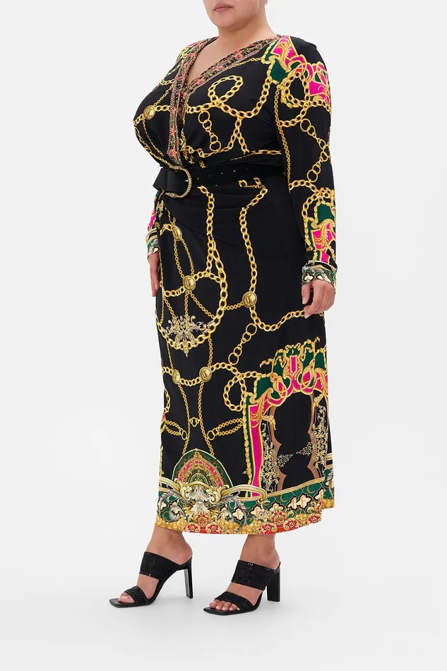 Camilla Midi Dresses Vneck Midi Cross Front Dress Jealousy And Jewels 8211 Womens Camilla Midi Dresses Vneck Midi Cross Front Dress Jealousy And Jewels 8211 Womens