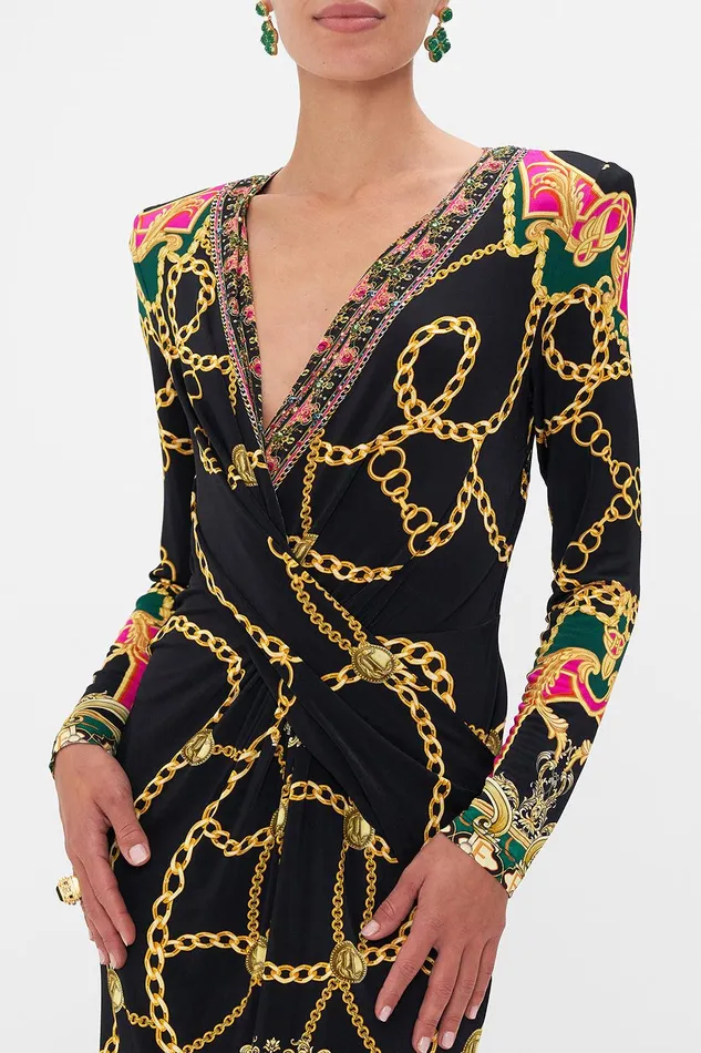 Camilla Midi Dresses Vneck Midi Cross Front Dress Jealousy And Jewels 8211 Womens Camilla Midi Dresses Vneck Midi Cross Front Dress Jealousy And Jewels 8211 Womens