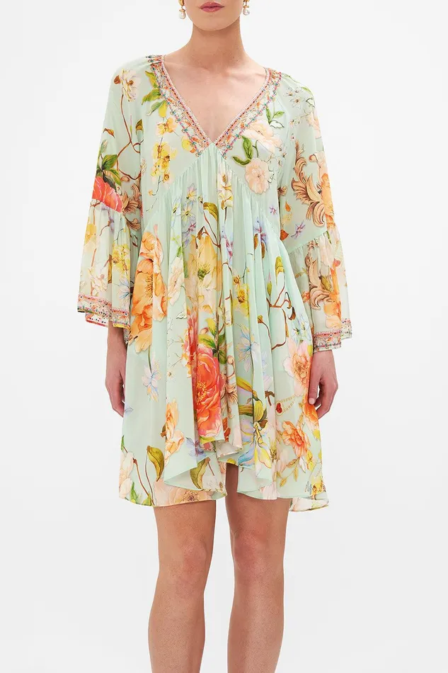 Camilla Mini Dresses Aline Ruffle Sleeve Dress Talk The Walk 8211 Womens Camilla Mini Dresses Aline Ruffle Sleeve Dress Talk The Walk 8211 Womens