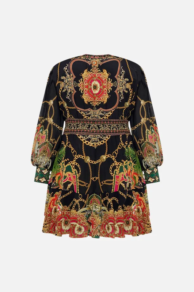 Camilla Mini Dresses Button Front Frill Dress Jealousy And Jewels 8211 Womens Camilla Mini Dresses Button Front Frill Dress Jealousy And Jewels 8211 Womens