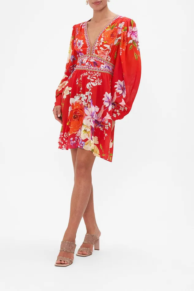Camilla Mini Dresses Drop Sleeve Dress With Waistband Kiss And Tell 8211 Womens Camilla Mini Dresses Drop Sleeve Dress With Waistband Kiss And Tell 8211 Womens
