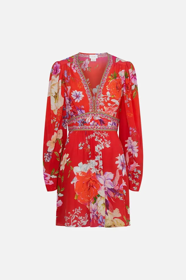Camilla Mini Dresses Drop Sleeve Dress With Waistband Kiss And Tell 8211 Womens Camilla Mini Dresses Drop Sleeve Dress With Waistband Kiss And Tell 8211 Womens