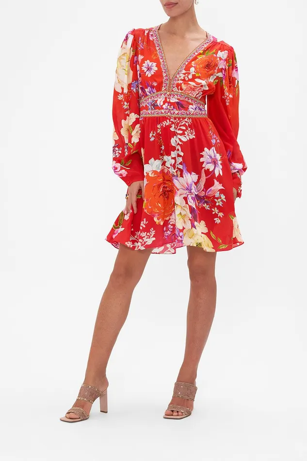 Camilla Mini Dresses Drop Sleeve Dress With Waistband Kiss And Tell 8211 Womens Camilla Mini Dresses Drop Sleeve Dress With Waistband Kiss And Tell 8211 Womens