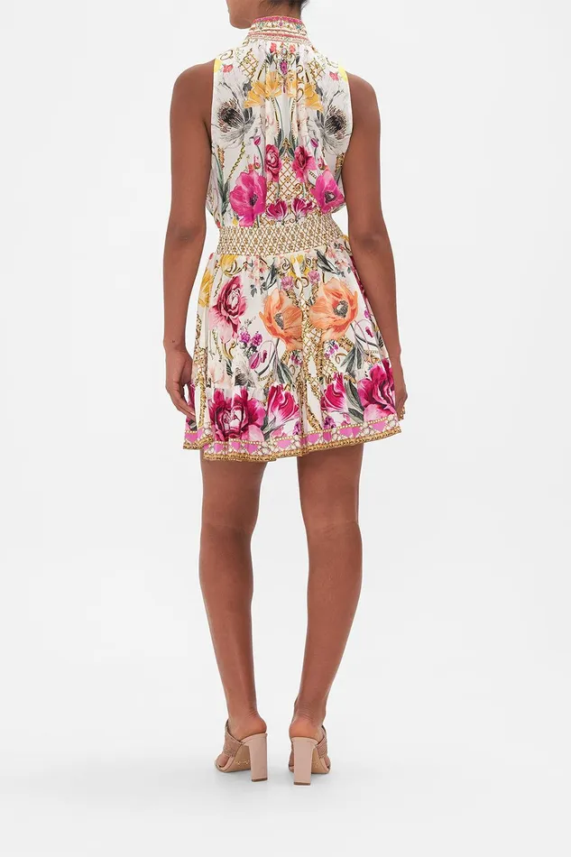 Camilla Mini Dresses High Neck Sleeveless Mini Dress Destiny Calling 8211 Womens Camilla Mini Dresses High Neck Sleeveless Mini Dress Destiny Calling 8211 Womens