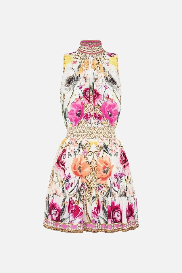 Camilla Mini Dresses High Neck Sleeveless Mini Dress Destiny Calling 8211 Womens Camilla Mini Dresses High Neck Sleeveless Mini Dress Destiny Calling 8211 Womens