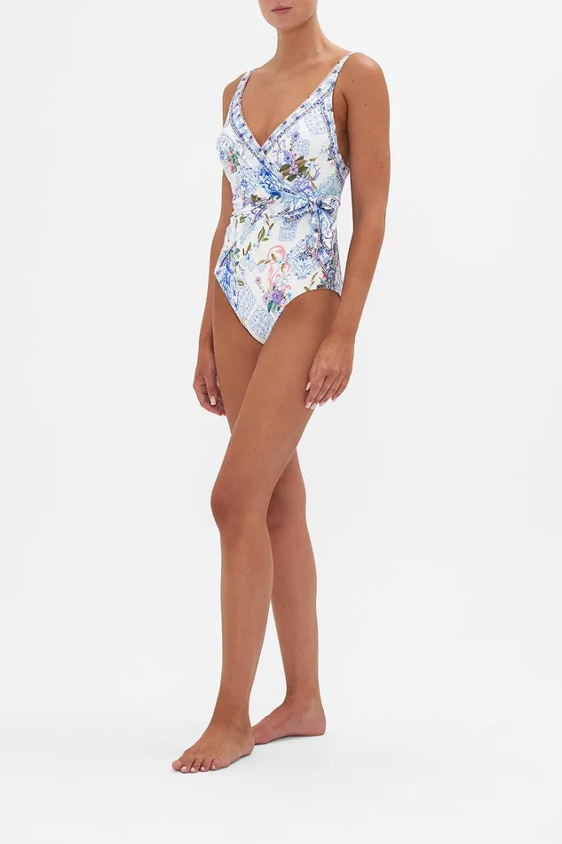 Camilla One Pieces Wrap Tie One Piece Paint Me Positano 8211 Womens Camilla One Pieces Wrap Tie One Piece Paint Me Positano 8211 Womens