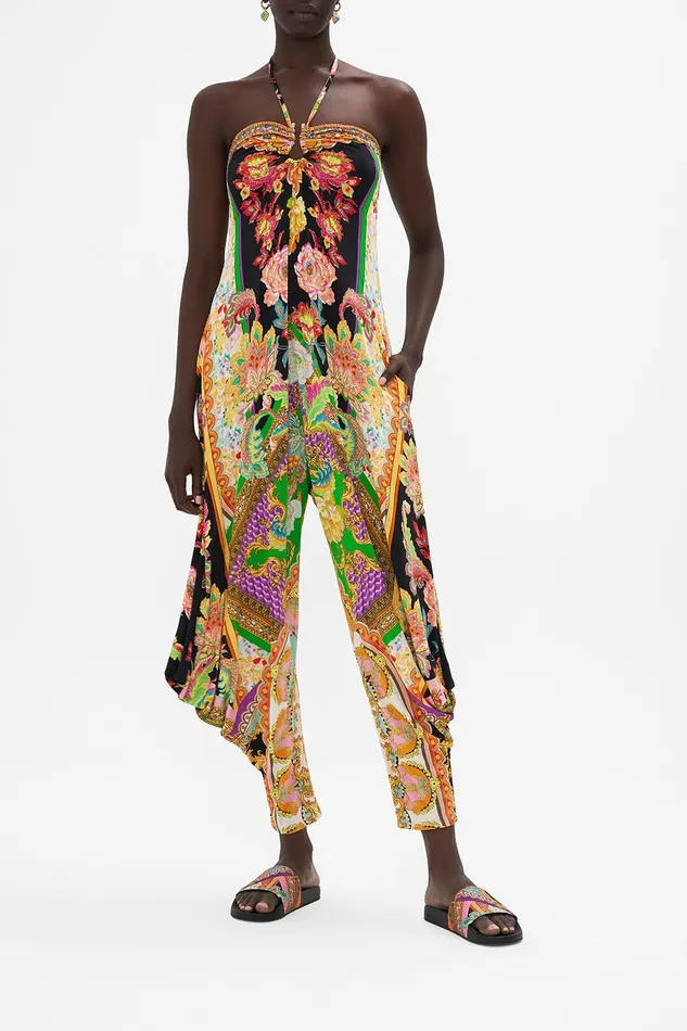 Camilla Playsuits and Jumpsuits Draped Pant Jumpsuit With Hardware Sundowners In Sicily 8211 Womens Camilla Playsuits and Jumpsuits Draped Pant Jumpsuit With Hardware Sundowners In Sicily 8211 Womens