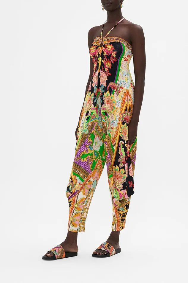 Camilla Playsuits and Jumpsuits Draped Pant Jumpsuit With Hardware Sundowners In Sicily 8211 Womens Camilla Playsuits and Jumpsuits Draped Pant Jumpsuit With Hardware Sundowners In Sicily 8211 Womens