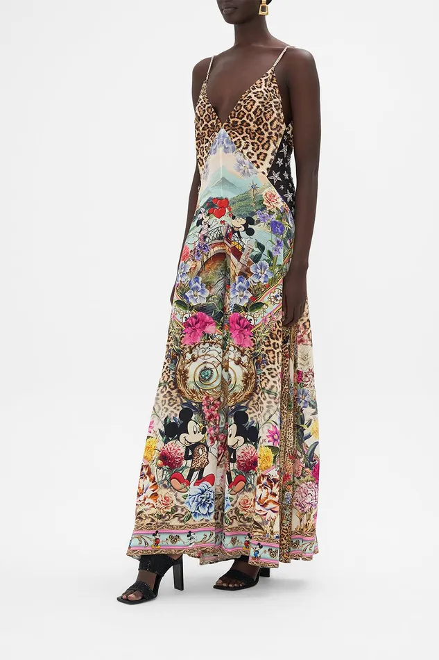 Camilla Playsuits and Jumpsuits Jumpsuit With Mesh Insert Mickey Takes A Trip 8211 Womens