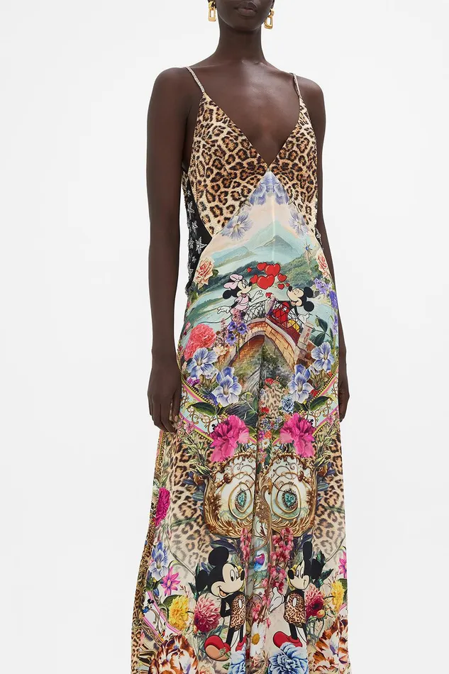 Camilla Playsuits and Jumpsuits Jumpsuit With Mesh Insert Mickey Takes A Trip 8211 Womens