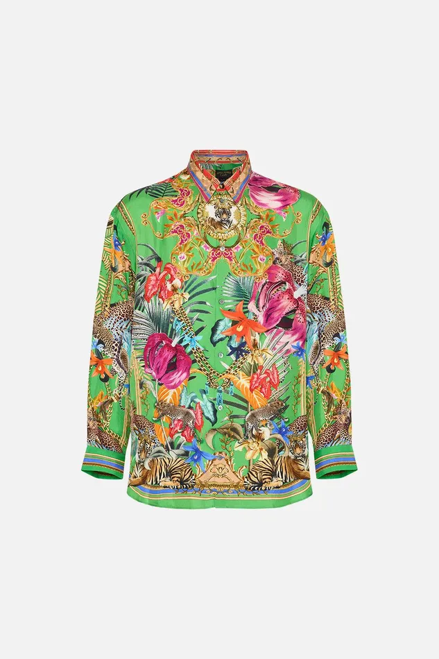 Camilla Sale Mens Mens Oversized Shirt Curious And Curiouser 8211 Mens