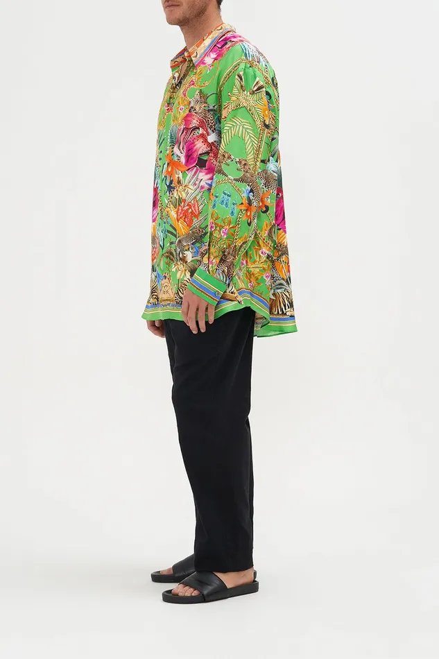 Camilla Sale Mens Mens Oversized Shirt Curious And Curiouser 8211 Mens
