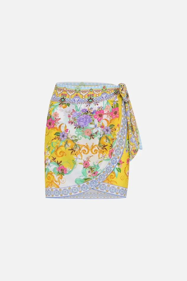 Camilla Sarongs Short Draped Sarong Caterina Spritz 8211 Womens Camilla Sarongs Short Draped Sarong Caterina Spritz 8211 Womens