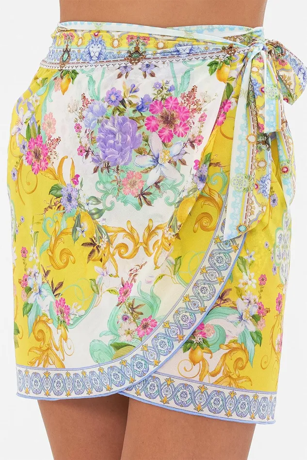 Camilla Sarongs Short Draped Sarong Caterina Spritz 8211 Womens Camilla Sarongs Short Draped Sarong Caterina Spritz 8211 Womens