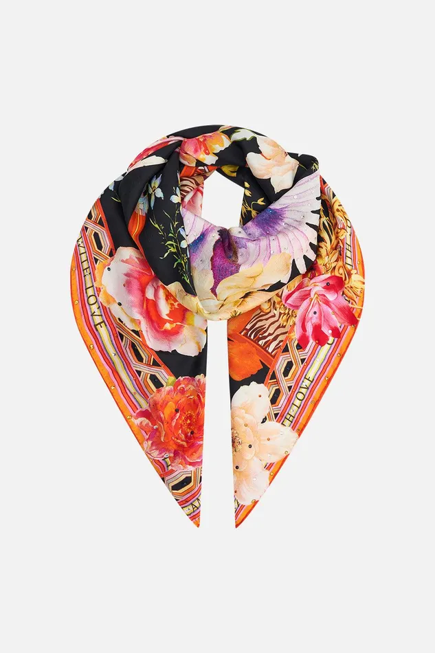 Camilla Scarves Large Square Scarf Secret History 8211 Accessories