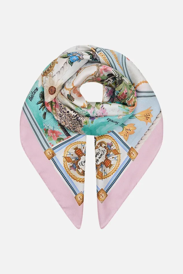 Camilla Scarves Silk Square Scarf Amalfi Lullaby 8211 Accessories