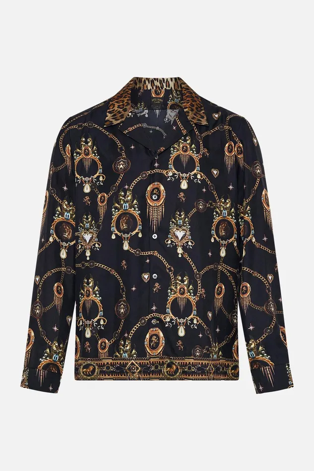 Camilla Shirts Long Sleeve Camp Collared Shirt Jungle Dreaming 8211 Mens Camilla Shirts Long Sleeve Camp Collared Shirt Jungle Dreaming 8211 Mens