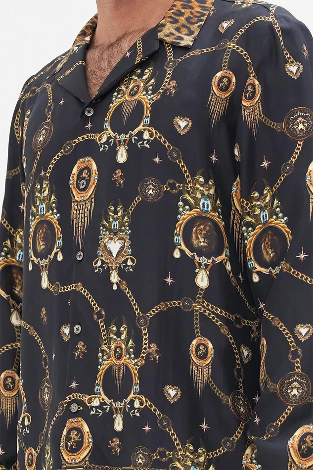 Camilla Shirts Long Sleeve Camp Collared Shirt Jungle Dreaming 8211 Mens Camilla Shirts Long Sleeve Camp Collared Shirt Jungle Dreaming 8211 Mens