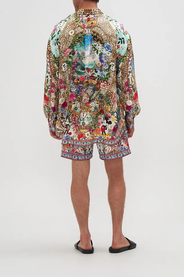 Camilla Shirts Mens Oversized Shirt Mickey Takes A Trip 8211 Mens