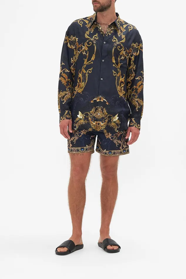 Camilla Shirts Mens Oversized Shirt Moonlight Melodies 8211 Mens