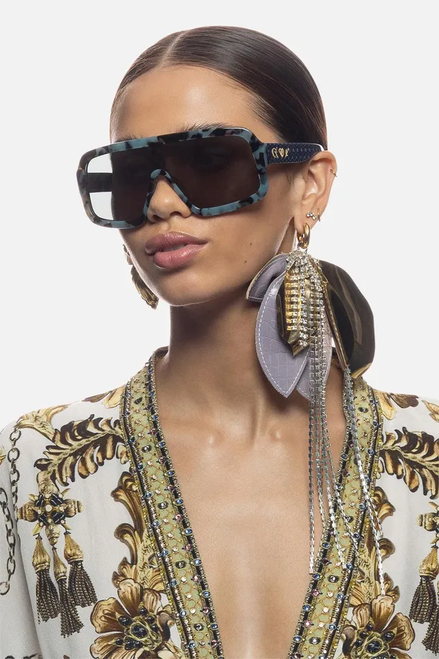 Camilla Sunglasses No Photos Please Sunglasses Blue Tort 8211 Accessories