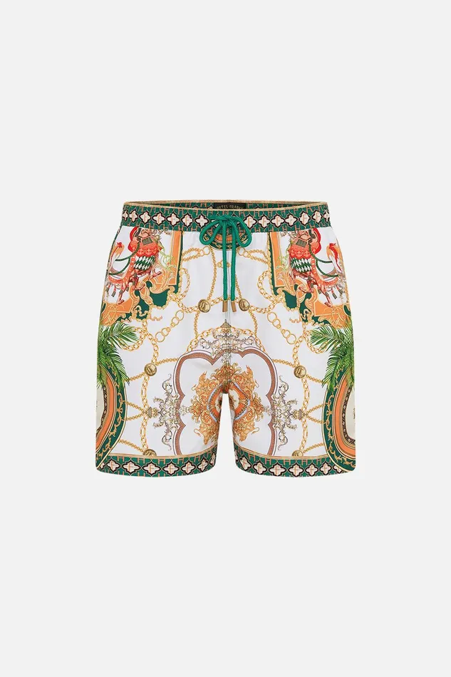 Camilla Swimwear Elastic Waist Boardshort My Sweet Devotion 8211 Mens Camilla Swimwear Elastic Waist Boardshort My Sweet Devotion 8211 Mens