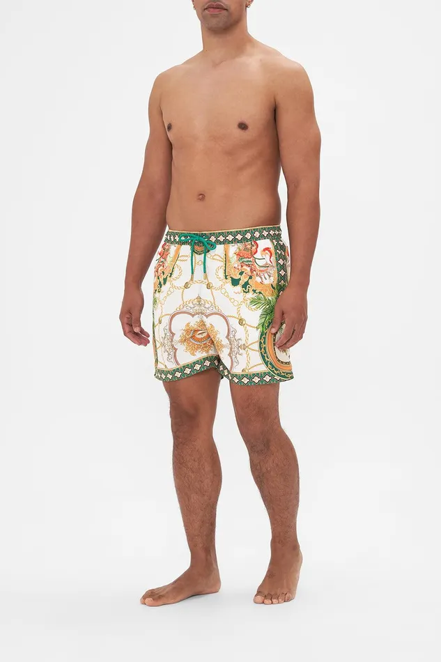 Camilla Swimwear Elastic Waist Boardshort My Sweet Devotion 8211 Mens Camilla Swimwear Elastic Waist Boardshort My Sweet Devotion 8211 Mens