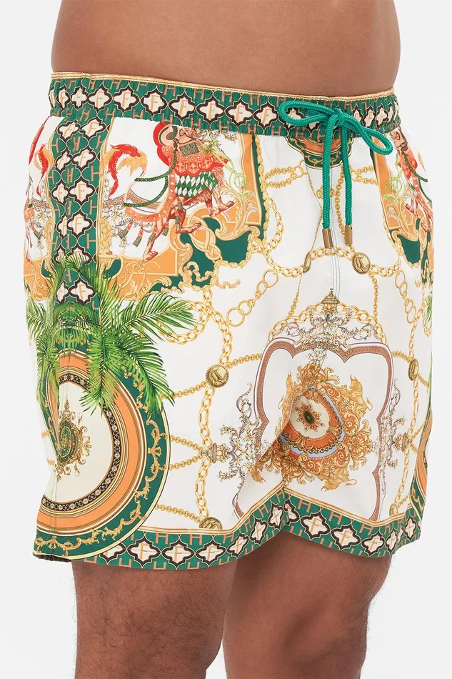 Camilla Swimwear Elastic Waist Boardshort My Sweet Devotion 8211 Mens Camilla Swimwear Elastic Waist Boardshort My Sweet Devotion 8211 Mens