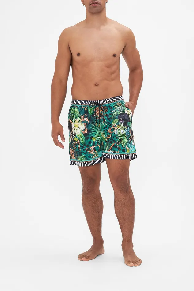 Camilla Swimwear Elastic Waist Boardshort Sing My Song 8211 Mens