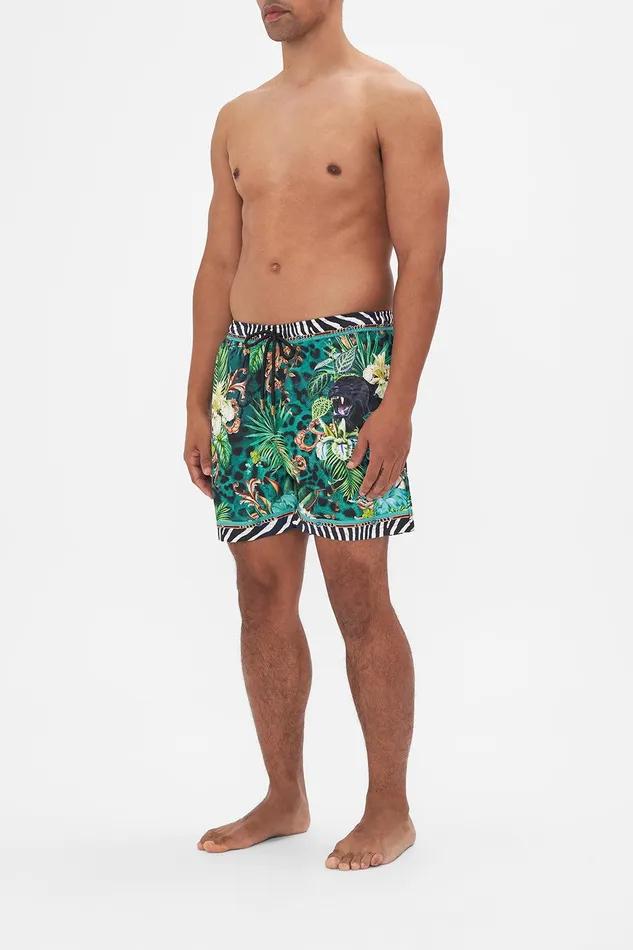Camilla Swimwear Elastic Waist Boardshort Sing My Song 8211 Mens Camilla Swimwear Elastic Waist Boardshort Sing My Song 8211 Mens