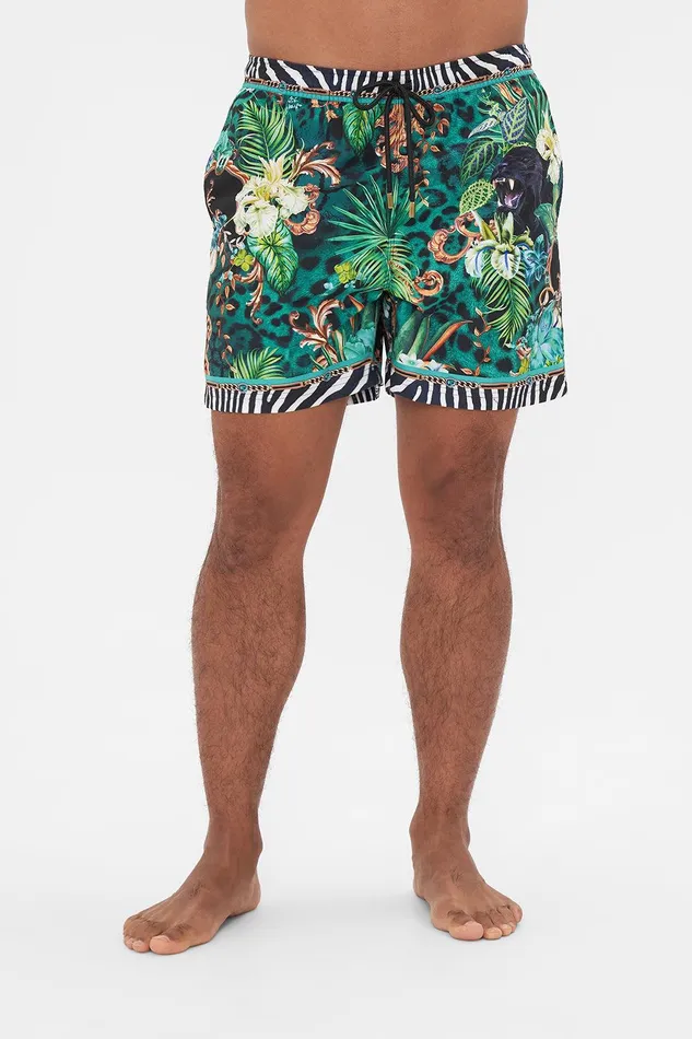 Camilla Swimwear Elastic Waist Boardshort Sing My Song 8211 Mens Camilla Swimwear Elastic Waist Boardshort Sing My Song 8211 Mens