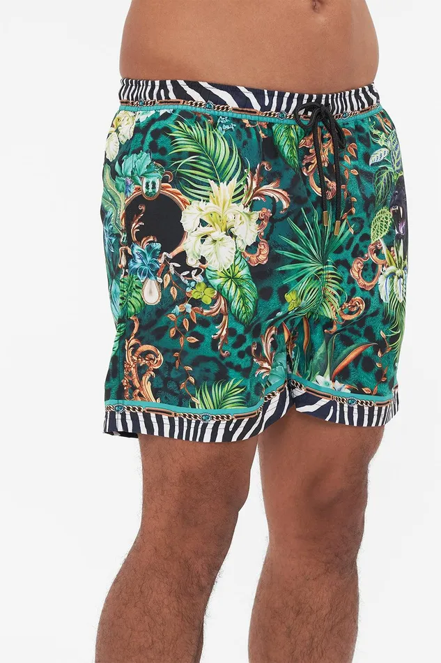 Camilla Swimwear Elastic Waist Boardshort Sing My Song 8211 Mens Camilla Swimwear Elastic Waist Boardshort Sing My Song 8211 Mens
