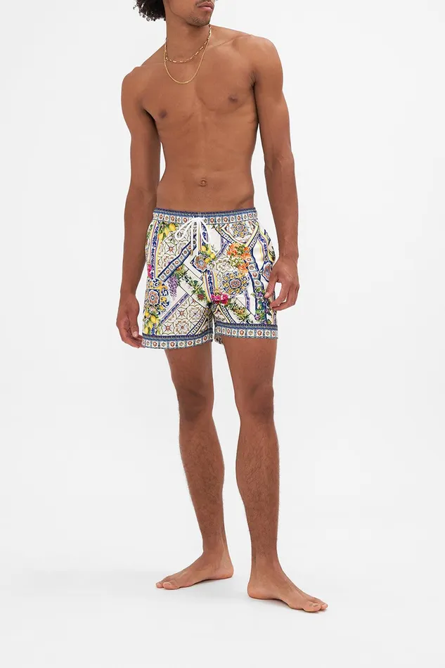 Camilla Swimwear Mid Length Boardshort Amalfi Amore 8211 Mens