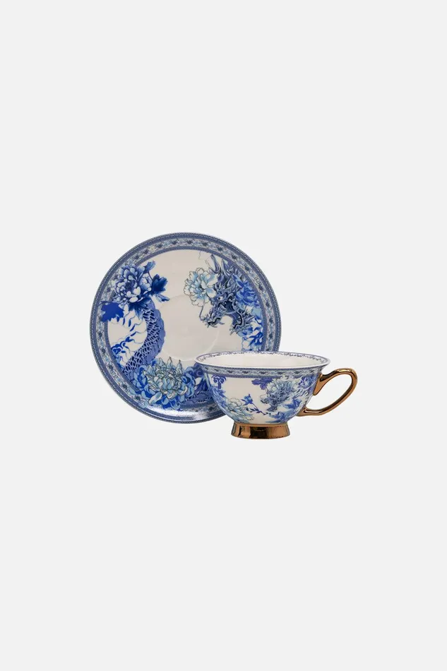 Camilla Tableware Tea Cup And Saucer Set Heart Of A Dragon 8211 Accessories Camilla Tableware Tea Cup And Saucer Set Heart Of A Dragon 8211 Accessories