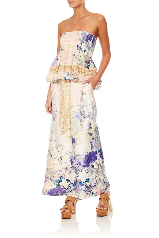 Camilla Wide Leg Pants Lounge Trouser With Tie Waist Harajuku Heiress 8211 Womens