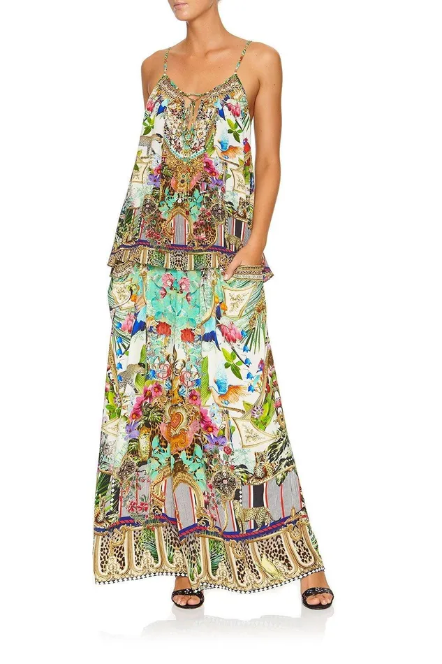 Camilla Wide Leg Pants Wide Leg Pant With Gathered Pockets Champagne Coast 8211 Womens Camilla Wide Leg Pants Wide Leg Pant With Gathered Pockets Champagne Coast 8211 Womens