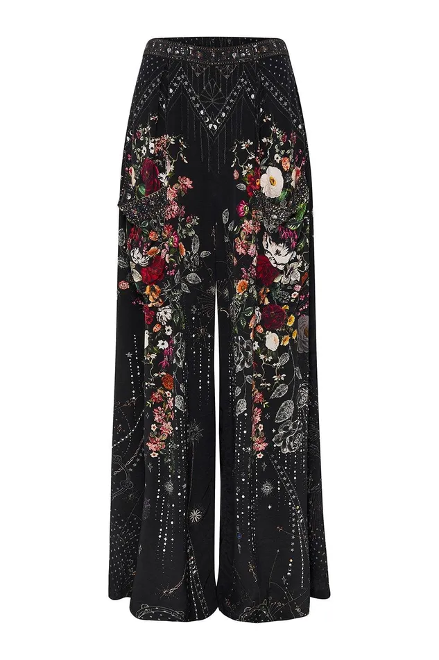 Camilla Wide Leg Pants Wide Leg Trouser With Front Pockets To The Gypsy 8211 Womens