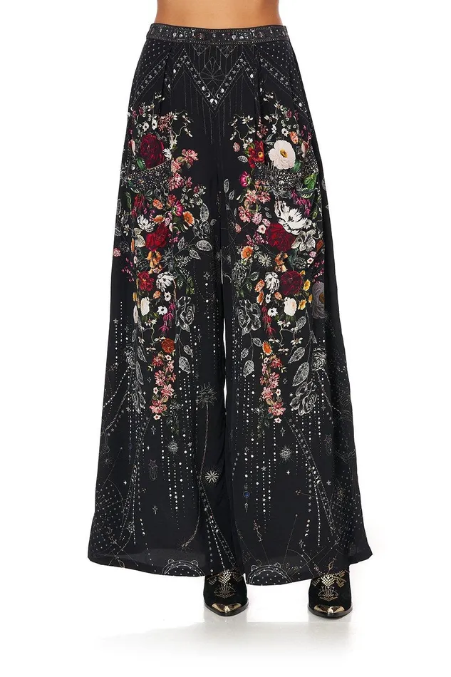Camilla Wide Leg Pants Wide Leg Trouser With Front Pockets To The Gypsy 8211 Womens