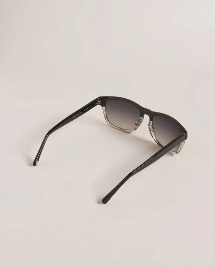Classic Ombre Frame Sunglasses Gray Men Ted Baker Sunglasses