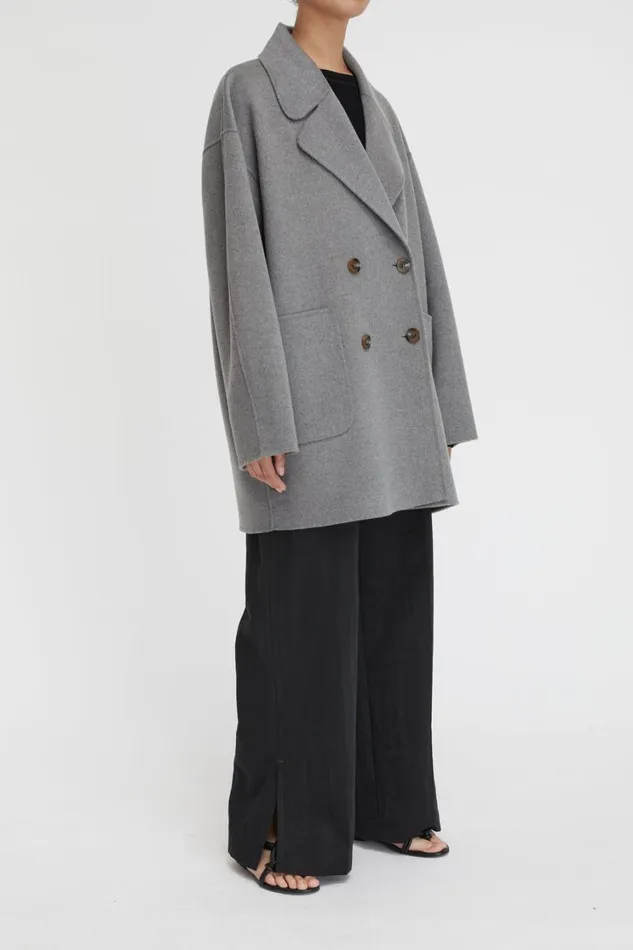 Coats And Jackets Women Lee Mathews Florentine Cashmere Pea Coat