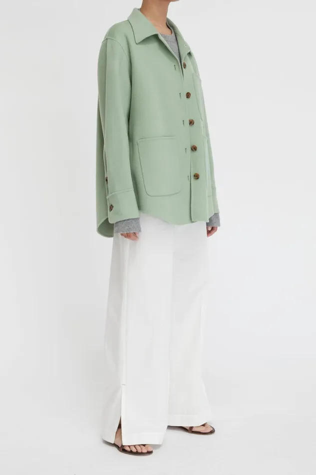 Coats And Jackets Women Lee Mathews Florentine Cashmere Shirt Jacket Coats And Jackets Women Lee Mathews Florentine Cashmere Shirt Jacket