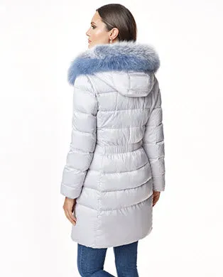 Coats Women039s Maximilian Down Filled Polyester Coat With Fox Hood