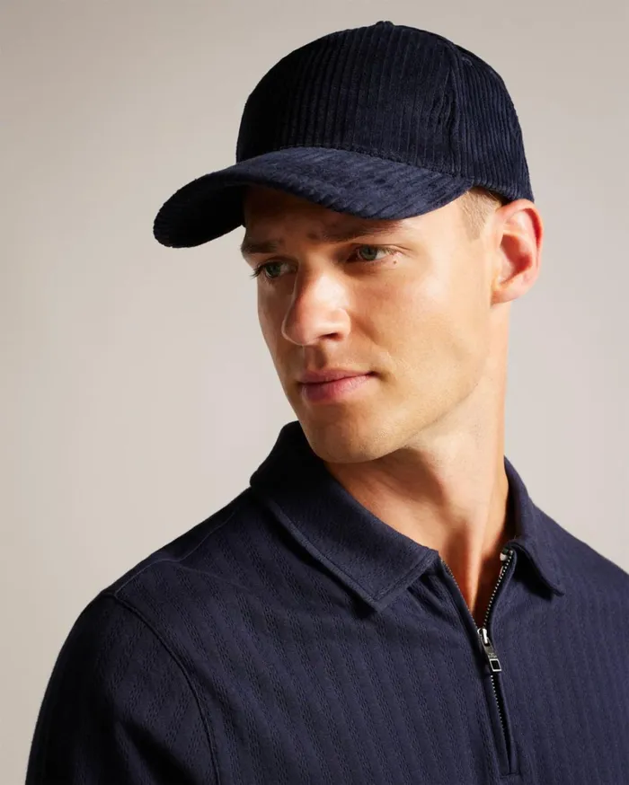 Cord Baseball Cap Navy Men Ted Baker Hats and Caps Cord Baseball Cap Navy Men Ted Baker Hats and Caps