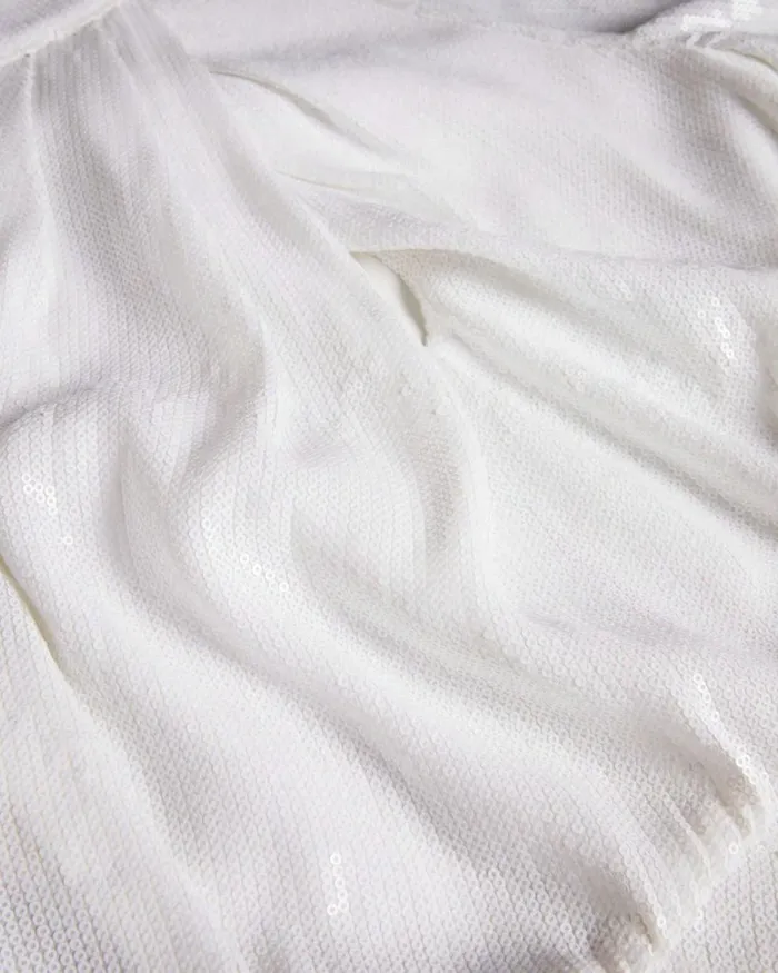 Draped Sequin Embellished Maxi Dress White Women Ted Baker Clothing Draped Sequin Embellished Maxi Dress White Women Ted Baker Clothing
