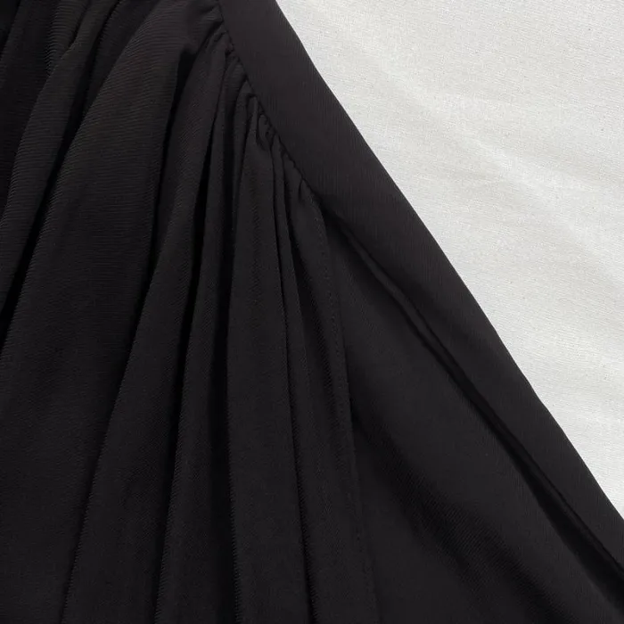 Dresses Woman SelfPortrait Black Midi Stretch Crepe Dress Dresses Woman SelfPortrait Black Midi Stretch Crepe Dress