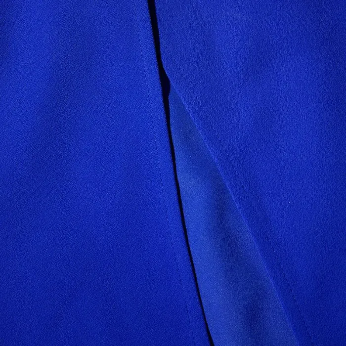 Dresses Woman SelfPortrait Cobalt Crepe Midi Dress Dresses Woman SelfPortrait Cobalt Crepe Midi Dress