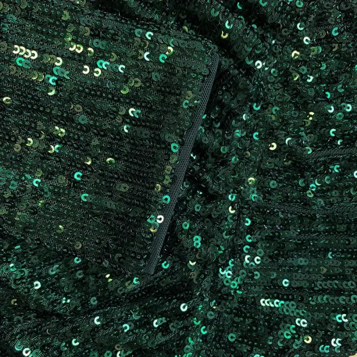 Dresses Woman SelfPortrait Green Stretch Sequin Midi Dress Dresses Woman SelfPortrait Green Stretch Sequin Midi Dress