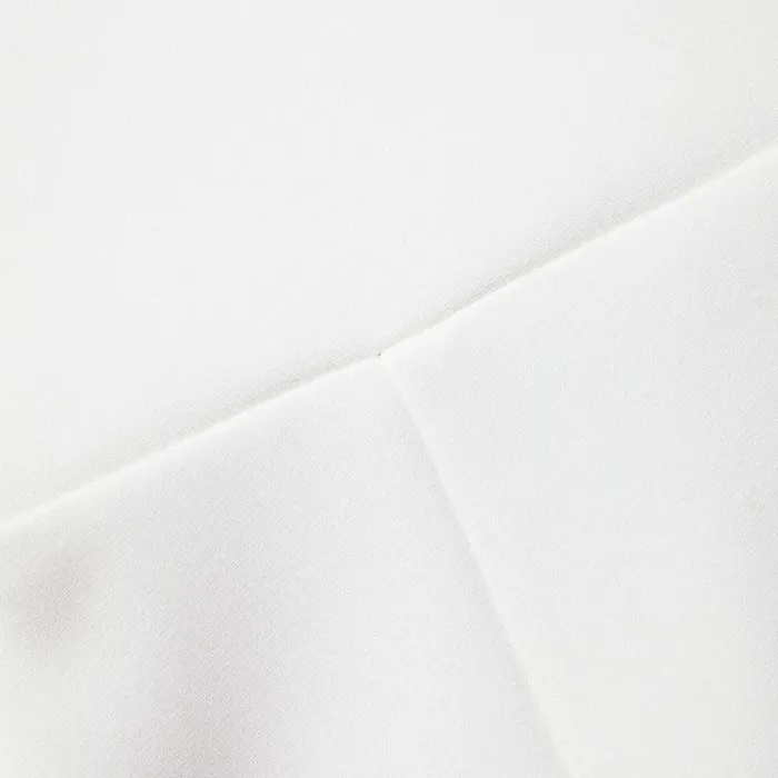 Dresses Woman SelfPortrait White Bonded Crepe Puff Sleeve Mini Dress Dresses Woman SelfPortrait White Bonded Crepe Puff Sleeve Mini Dress