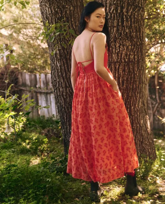 Dresses Women039s The Great The Camelia Dress Begonia